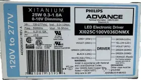 XI025C100V036DNM1 PHILIPS Buyers Xitanium Dimmable Led Driver
