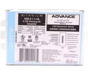 XI050C140V054DSM5 PHILIPS Advance Xitanium Programmable Led