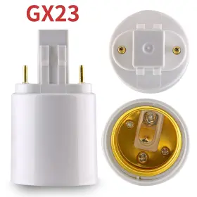 772324605208 PHITUODA Socket Adapter Lamp Base Holder Pin Bul #2