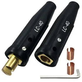764269916105 PIDNSROZO Welding Cable Connector Set Male