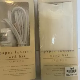 1920426 PIER 1 IMPORTS Paper Lantern Cord Ac Kit #2