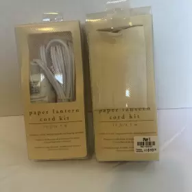 1920426 PIER 1 IMPORTS Paper Lantern Cord Ac Kit