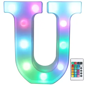 B07RXMVSF4 POOQLA Led Marquee Letter Light Remote Control
