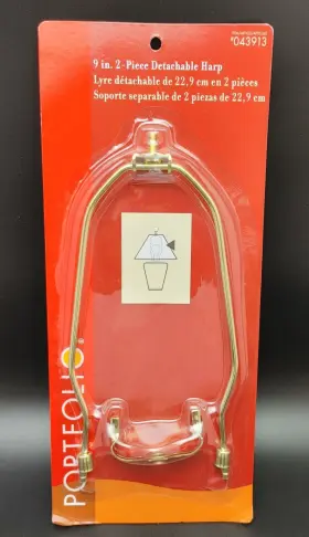 043913 PORTFOLIO Lampshade Harp