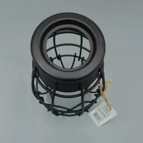 S228FBZ PORTFOLIO Light Globe Shade Wire Cage Pendant #2