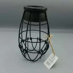 S228FBZ PORTFOLIO Light Globe Shade Wire Cage Pendant