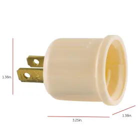 030878546072 POWER GEAR Polarized Socket Adapter Pack Outlets #2