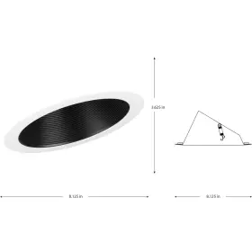 P806008-020 PROGRESS LIGHTING Baffle Recessed Recess #2