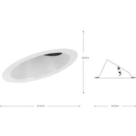 P806008-020 PROGRESS LIGHTING Baffle Recessed Recess #3