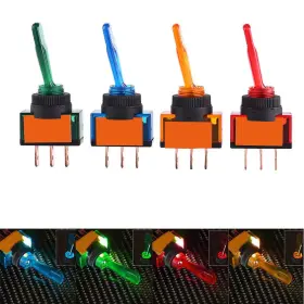 YEPINUS-QC02076-QCKG2CC QIILU Rocker Toggle Switch Led Pin