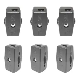 726084463066 QPINGH Inline Cord Switch Pack Thumbwheel Lamp