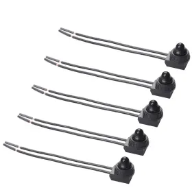 LJZ-GAD464-BLACK QUENTACY Push Switch Wired Rv Waterproof Swi