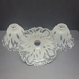 2512 QUORUM Fitter Frosted Glass Fan Shade Globe