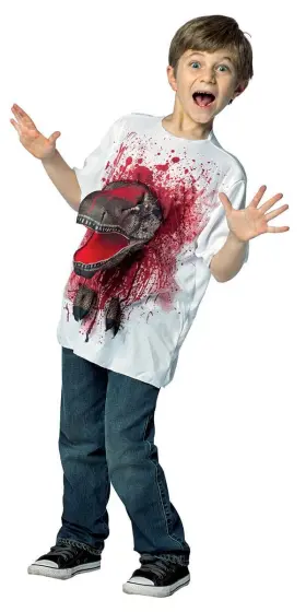 7894-710 RASTA IMPOSTA Attacks Rex Terror Child Costume