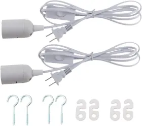 313034585581 REXTIN Led Light Socket Extension Cord Switch