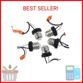 696602858929 REXTIN Edison Socket Adapter Base Male Screw #2