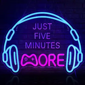 B0CYZPVL8H REYEEINC Gaming Neon Sign Bright Dimmable Led