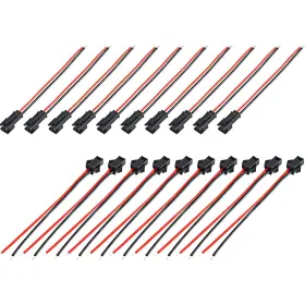 610059150825 RGBZONE Jst Plug Male Female El Wire Cable #2
