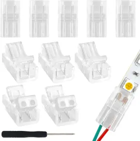 FB0408 RGBZONE Led Light Strip Connectors Unwired Gapless