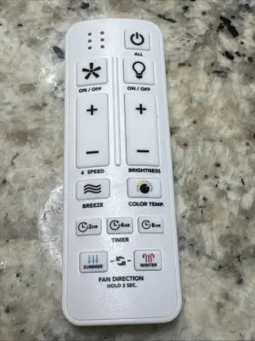 UC7262T6 RHINE Remote Control Ceiling Fan