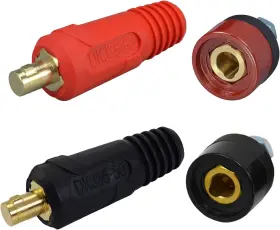 SC12-SIZE-3 RIVERWELD Tig Welding Cable Panel Connector Plug