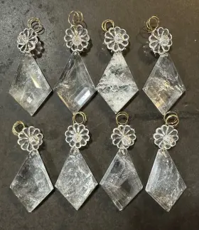 KDC-221A1011A8MI ROCKCRYSTALPLAZA Natural Crystal Chandelier