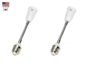 SUN-1856075-2 RONG LAN Pack Flexible Light Bulb Lamp Socket