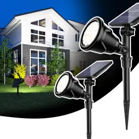 B07DJ5XQHW ROSHWEY Solar Spot Lights Waterproof Floodlight