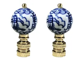 F-508XX ROYAL DESIGNS Chinoiserie Lamp Finials Asian
