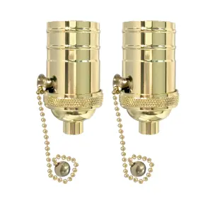 LS-5071-PB-2 ROYAL DESIGNS Chain Lamp Socket Incandescent Led