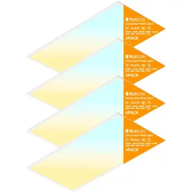H2501 RUISUN Pack Led Flat Panel Light Ceiling Office Fixture