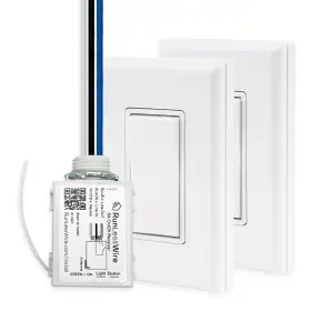 445002171168 RUNLESSWIRE Battery Wireless Light Switch Kit