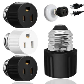 R3501 RUNPARTS Prong Light Socket Plug Adapter Outlet Polariz