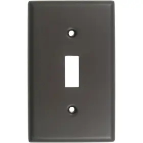 782ORB RUSTICWARE Single Gang Toggle Switch Plate Wall Cover