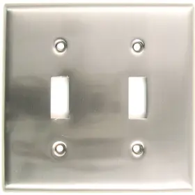 785SN RUSTICWARE Gang Double Toggle Switch Wall Plate Cover