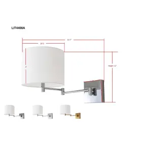 889048118874 SAFAVIEH Lighting Lillian Wall Sconce Set #2