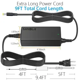 4342705952 SANSUN Power Supply Ac Jack Converter Volt Led #2