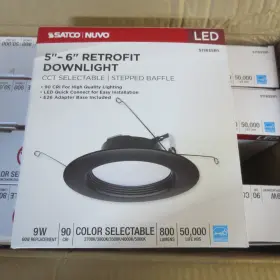 045923711886 SATCO Dimmable Led Downlight Retrofit Pack
