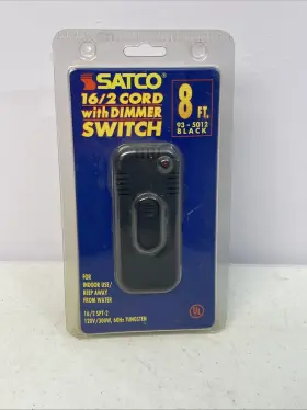 93-5012 SATCO Slide Table Top Lamp Dimmer