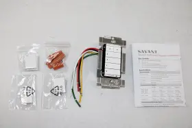 WIB-SWA106-00 SAVANT Metropolitan Wireless Keypad Dimmer Box