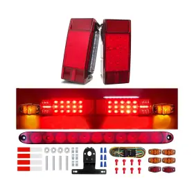 SE-034 SERLAINXIN Boat Trailer Led Lights Submersible Dot Kit