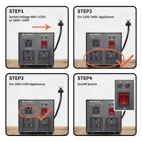 190835293859 SEYAS Auto Step Up Down Voltage Transformer #2