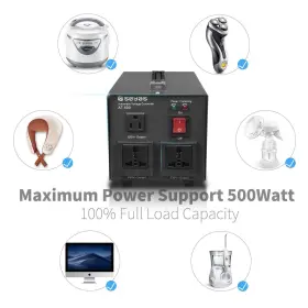 190835293859 SEYAS Auto Step Up Down Voltage Transformer #3