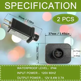 791162193487 SIGANDG Led Transformer Power Supply Christmas #2