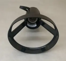 9038NBK SIGNIFY Lightolier Lytespan Gimbal Track Ring Bk