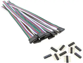 FLS-5PCL-A-1 SIM NAT DIRECT Pin Rgbw Led Connector Extension