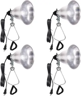 198401001228 SIMPLE DELUXE Clamp Lamp Light Socket Reflector