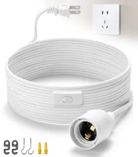 PLCC-15 SIXZOONM Light Bulb Cord Socket