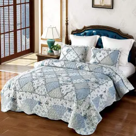 SMW-KAP-T41-R2 SMARTWISE Quilt Set Queen Bedding Pillowcase