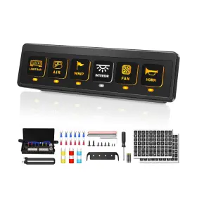 SF6WP SNOWYFOX Wireless Gang Switch Panel Multifunctional